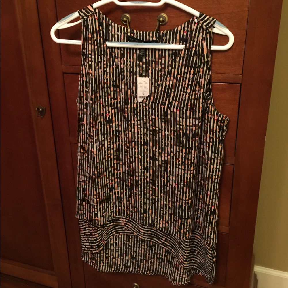 White House Black Market sleeveless top